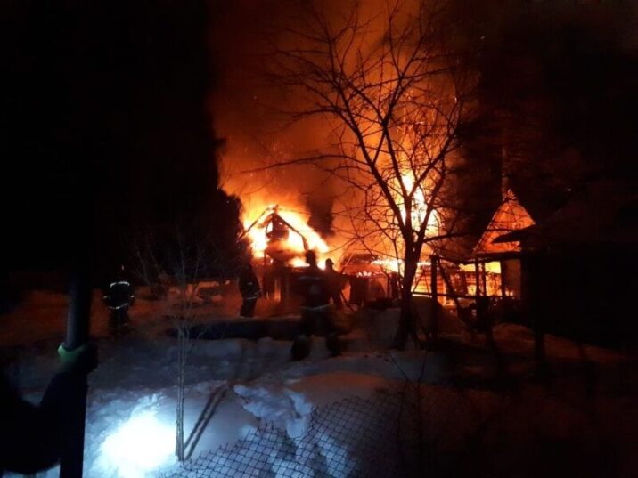 Спасатели потушили пожар в Видном Новости Видное 