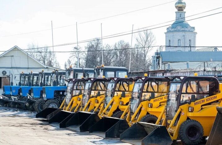 Новая техника для уборки улиц появилась в Ленинском округе Новости Видное 