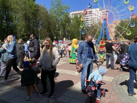 В центральном парке Видного открыли летний сезон Новости Видное 